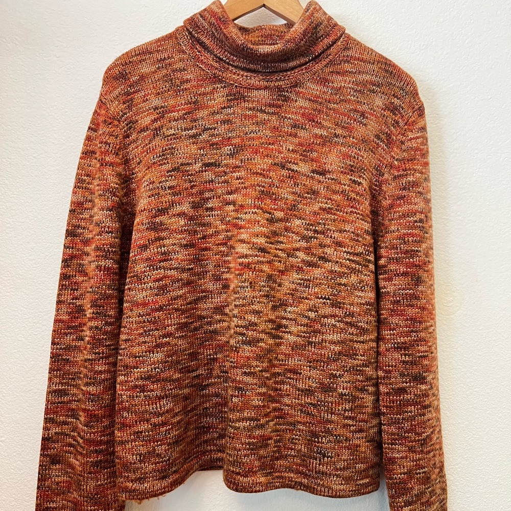 Jones New York turtle neck sweater. So cozy for fall!